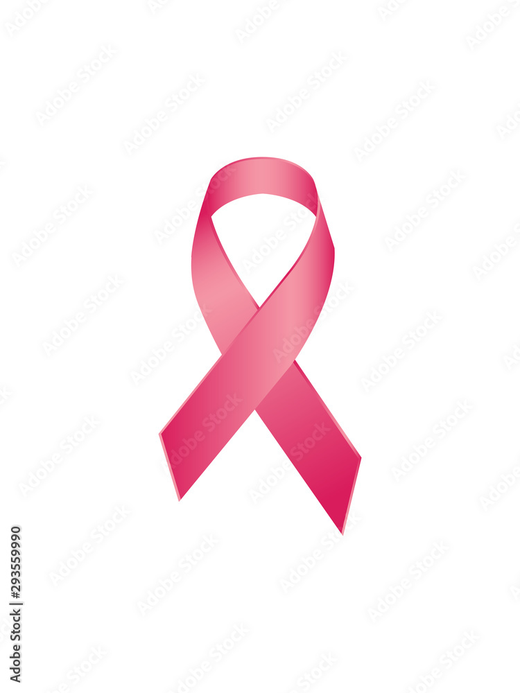 Pink ribbon vector Pink ribbon vector