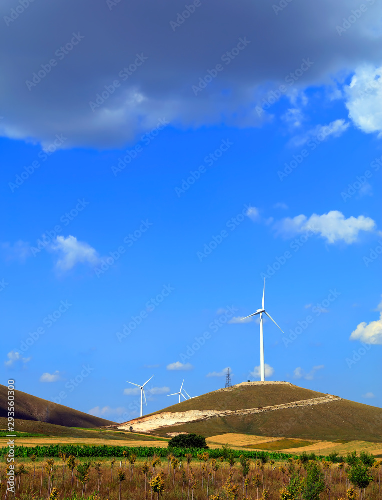 Obraz premium wind turbines