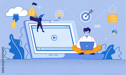 Training Young People Gain Knowledge from Internet