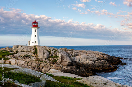 Print op canvas Peggy's Cove & Lighthouse