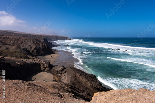 Westküste von Fuerteventura bei La Pared