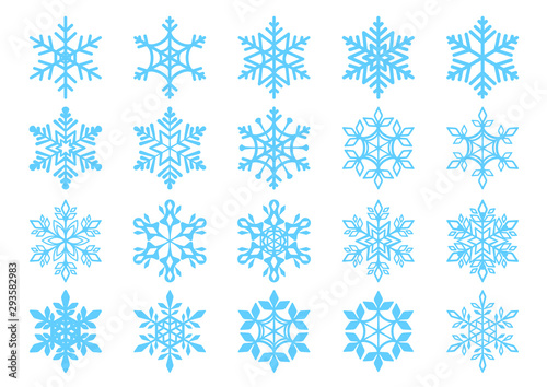 雪の結晶セット
