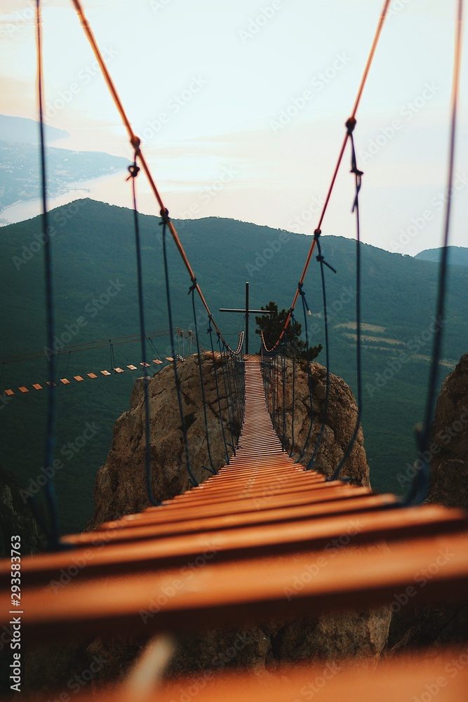 Fototapeta premium bridge in Crimea