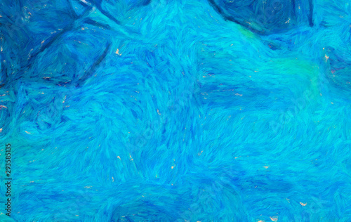 Fototapeta Naklejka Na Ścianę i Meble -  Oil painting style texture background. Hand drawn abstraction on canvas. Multicolor spots. Acrylic fine art.