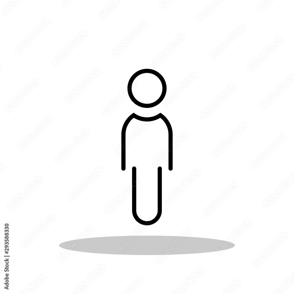 People icon in flat style. Group of people symbol for your web site design, logo, app, UI Vector EPS 10. People icon in flat style. Group of people symbol for your web site design, logo, app, UI Vector EPS 10.