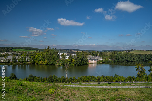 Beautiful diverse green landscape of the Czech Republic region Vysocina © vaclav