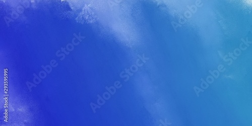 fine brushed / painted background with royal blue, strong blue and corn flower blue color and space for text. can be used for background or wallpaper