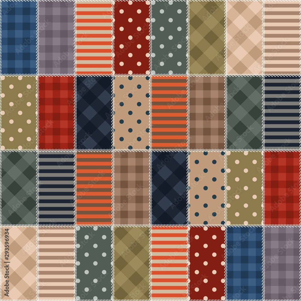 patchwork background with different patterns patchwork background with different patterns