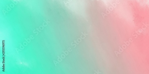 abstract soft grunge texture painting with silver, aqua marine and turquoise color and space for text. can be used for wallpaper, cover design, poster, advertising