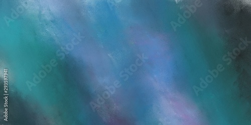 abstract diffuse art painting with teal blue, dark slate gray and light slate gray color and space for text. can be used for wallpaper, cover design, poster, advertising