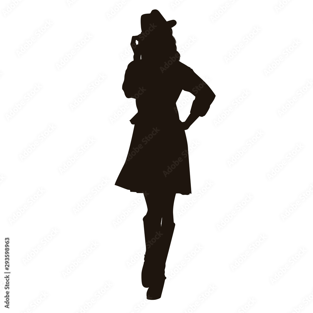 Fashion Model Silhouette