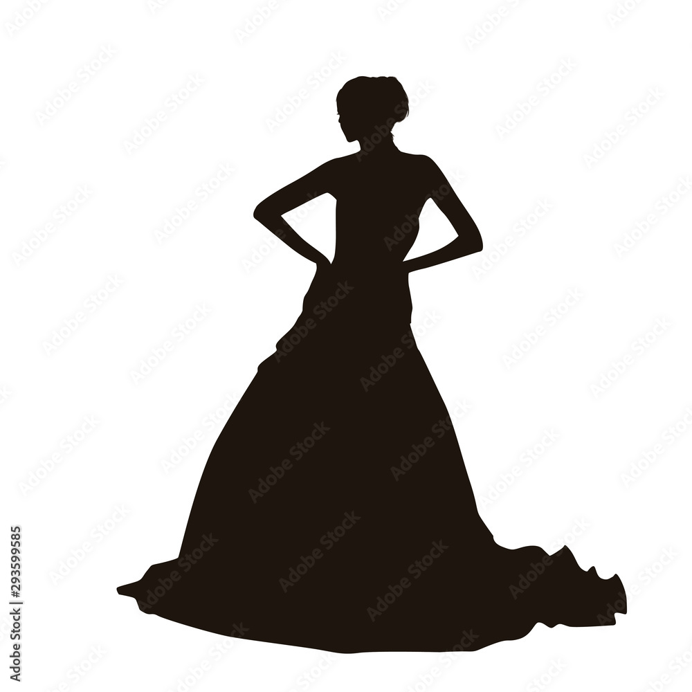Fashion Model Silhouette Fashion Model Silhouette