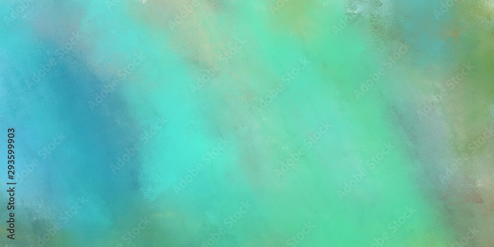 abstract diffuse art painting with medium aqua marine, dark sea green and gray gray color and space for text. can be used for background or wallpaper