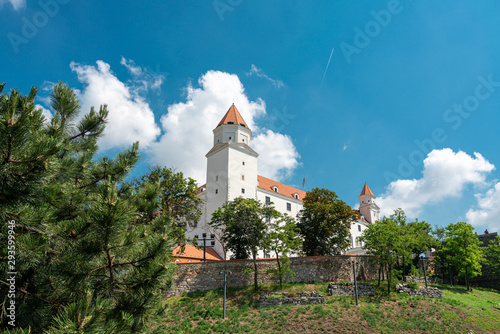 Photography BRATISLAVA, SLOVAKIA - June 27, 2018: Bratislava Castle in Bratislava, Slovakia
