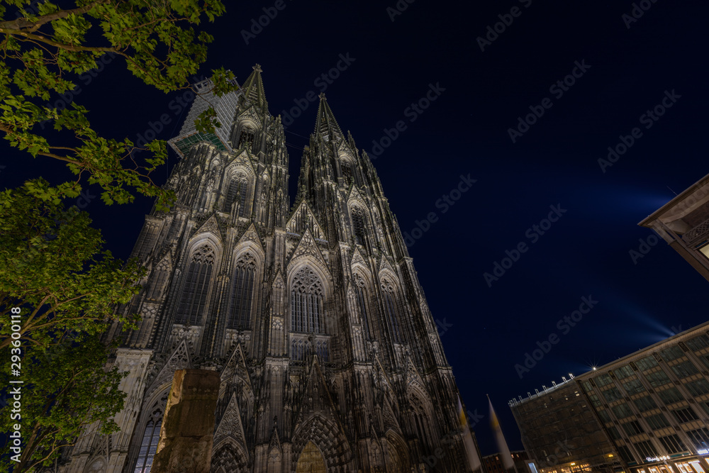 Cologne Cathedral, monument of German Catholicism and Gothic architecture in Cologne, Germany...