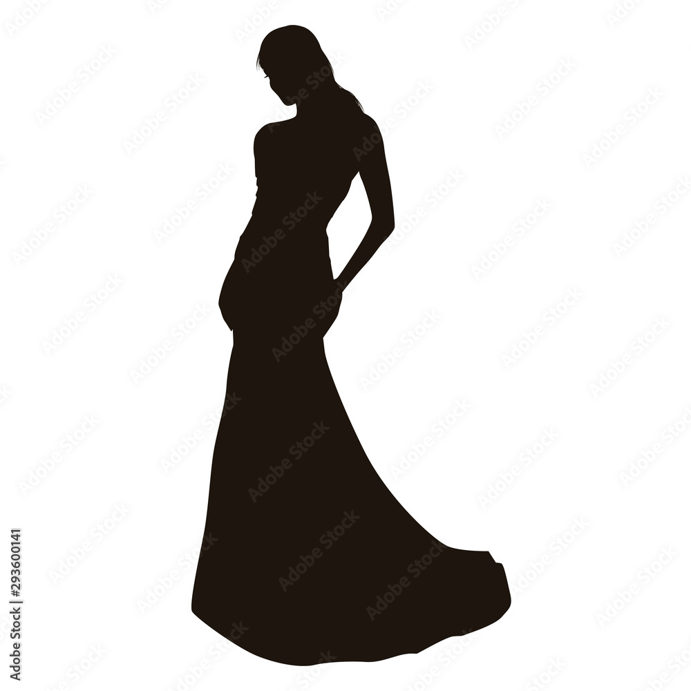 Fashion Model Silhouette Fashion Model Silhouette