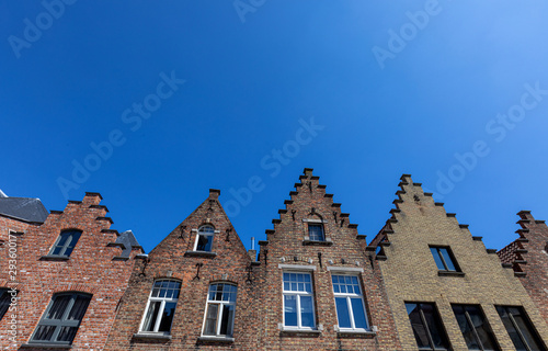Top view of the historic city center of Brugge © A_Skorobogatova