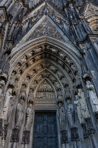 Cologne Cathedral  monument of German Catholicism and Gothic architecture in Cologne  Germany...
