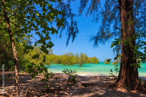 Idyllic tropical beach