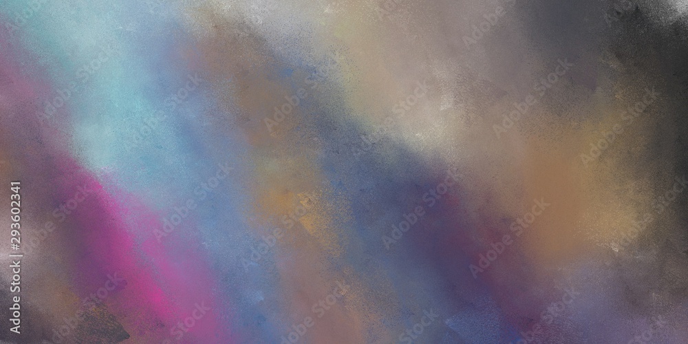 abstract soft grunge texture painting with old lavender, dark gray and pastel blue color and space for text. can be used for business or presentation background