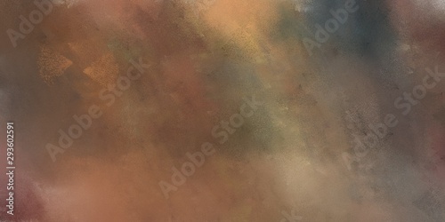abstract grunge art painting with pastel brown, dark khaki and gray gray color and space for text. can be used for business or presentation background © Eigens