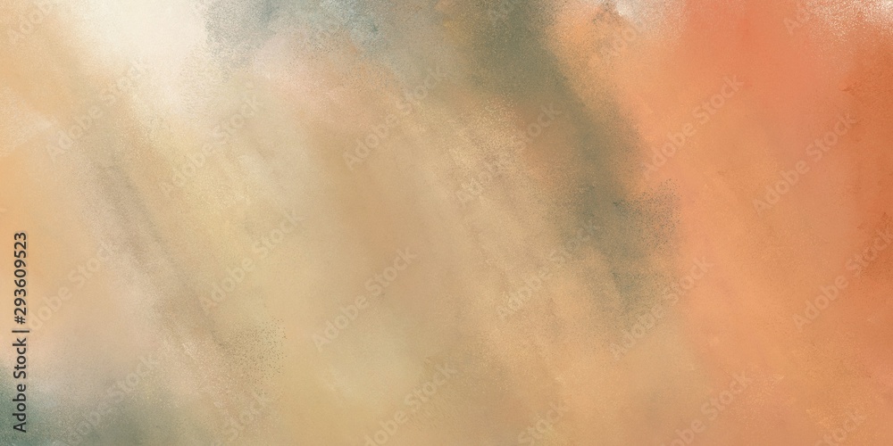 Fototapeta premium diffuse brushed / painted background with tan, bisque and gray gray color and space for text. can be used for wallpaper, cover design, poster, advertising