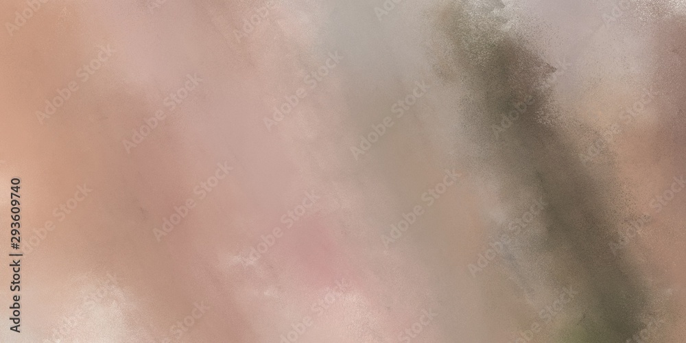 Fototapeta premium abstract universal background painting with rosy brown, dark olive green and pastel brown color and space for text. can be used as texture, background element or wallpaper
