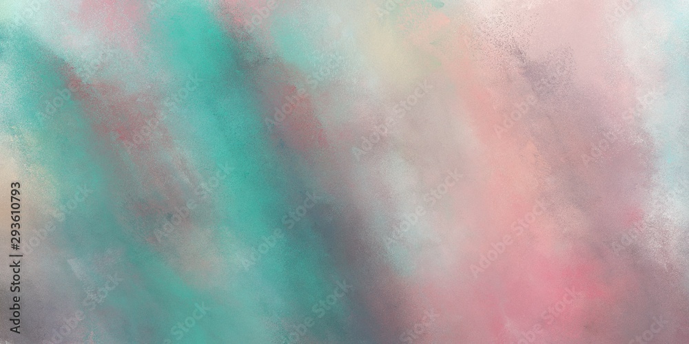 abstract grunge art painting with dark gray, blue chill and cadet blue color and space for text. can be used for business or presentation background