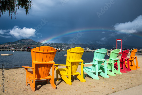 Rainbow over Rainbow of Chairs