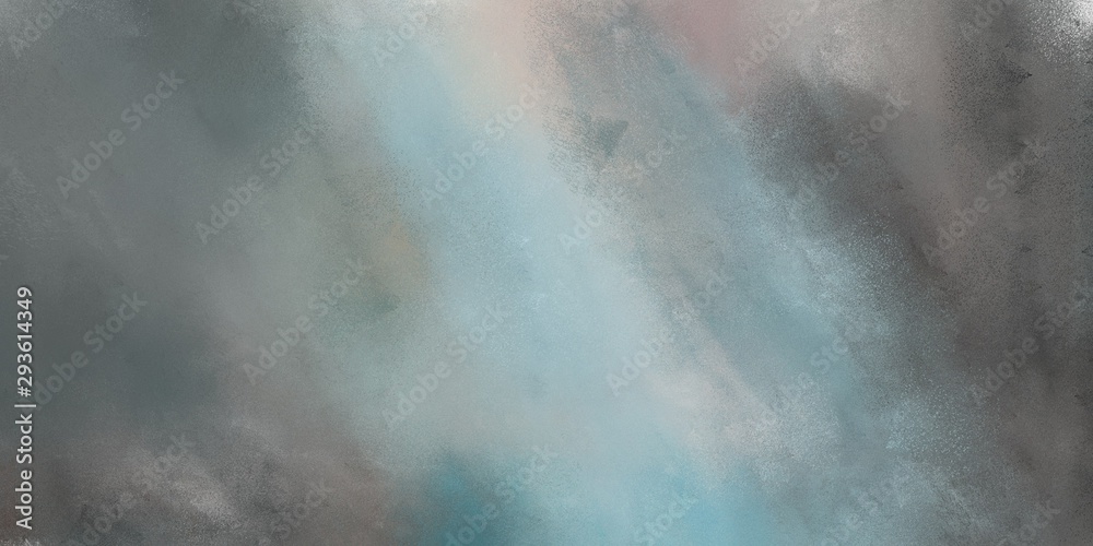 abstract diffuse art painting with gray gray, pastel blue and silver color and space for text. can be used for advertising, marketing, presentation