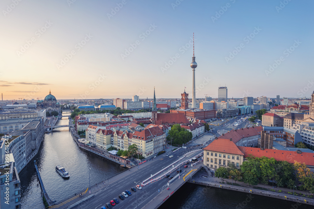 Obraz premium Berlin Skyline