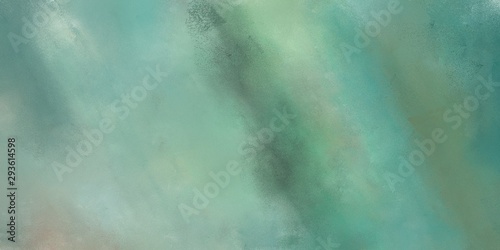 abstract diffuse art painting with dark sea green, teal blue and silver color and space for text. can be used for business or presentation background