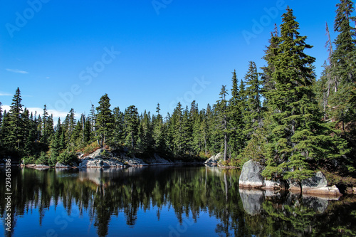 Cabin Lake  Cypress Provincial Park  BC