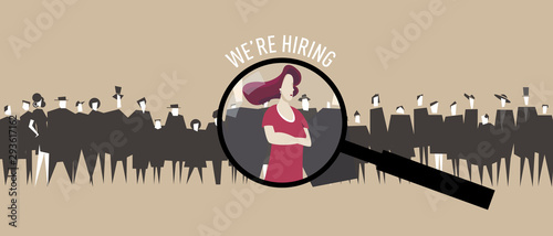 We are Hiring: Woman employee search 