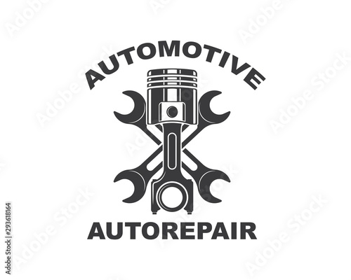piston vector icon illustration design