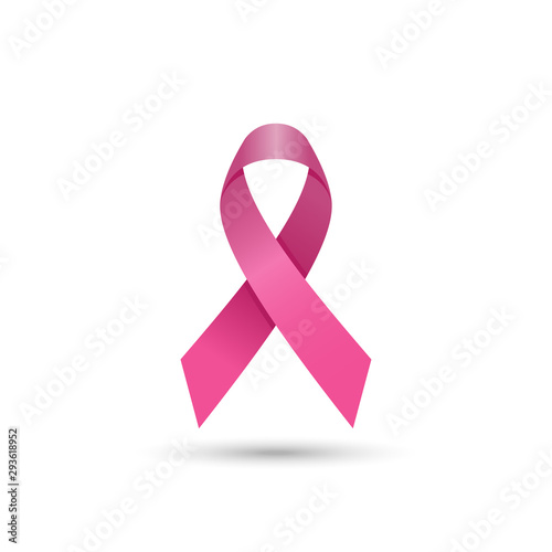 pink ribbon, breast cancer awareness symbol