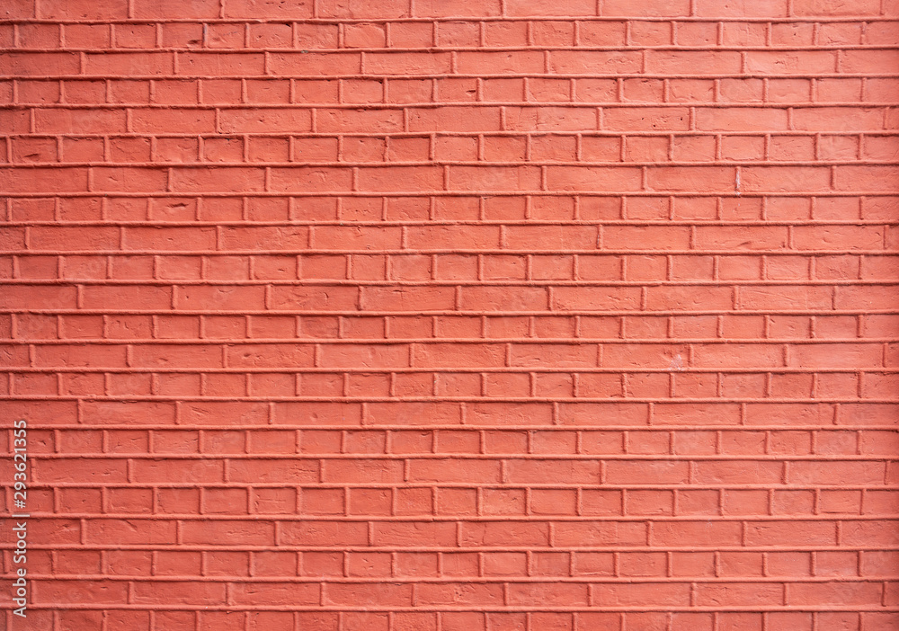 Brick red wall, backgound texture Brick red wall, backgound texture