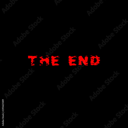 Text "THE END"