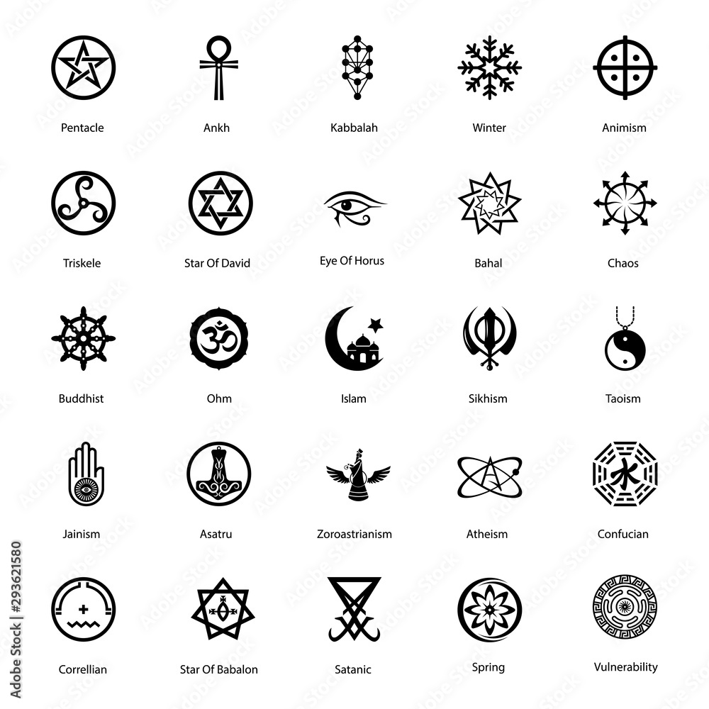 Magical Symbol Glyph Icons Pack