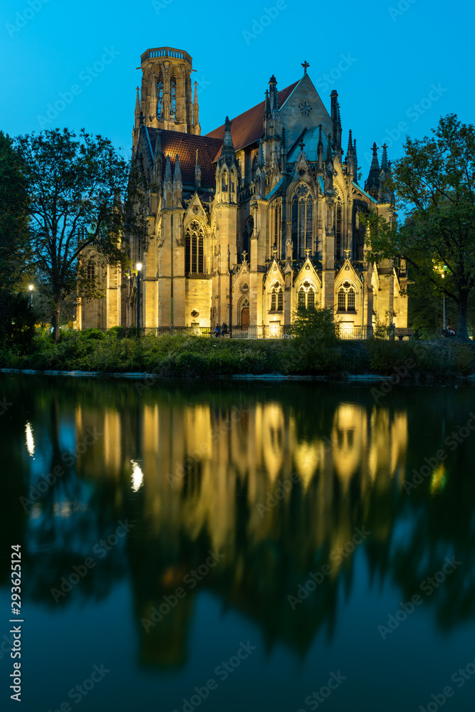 Obraz premium castle in the night