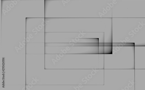 White Modern Tiles With Black Lines Vector
