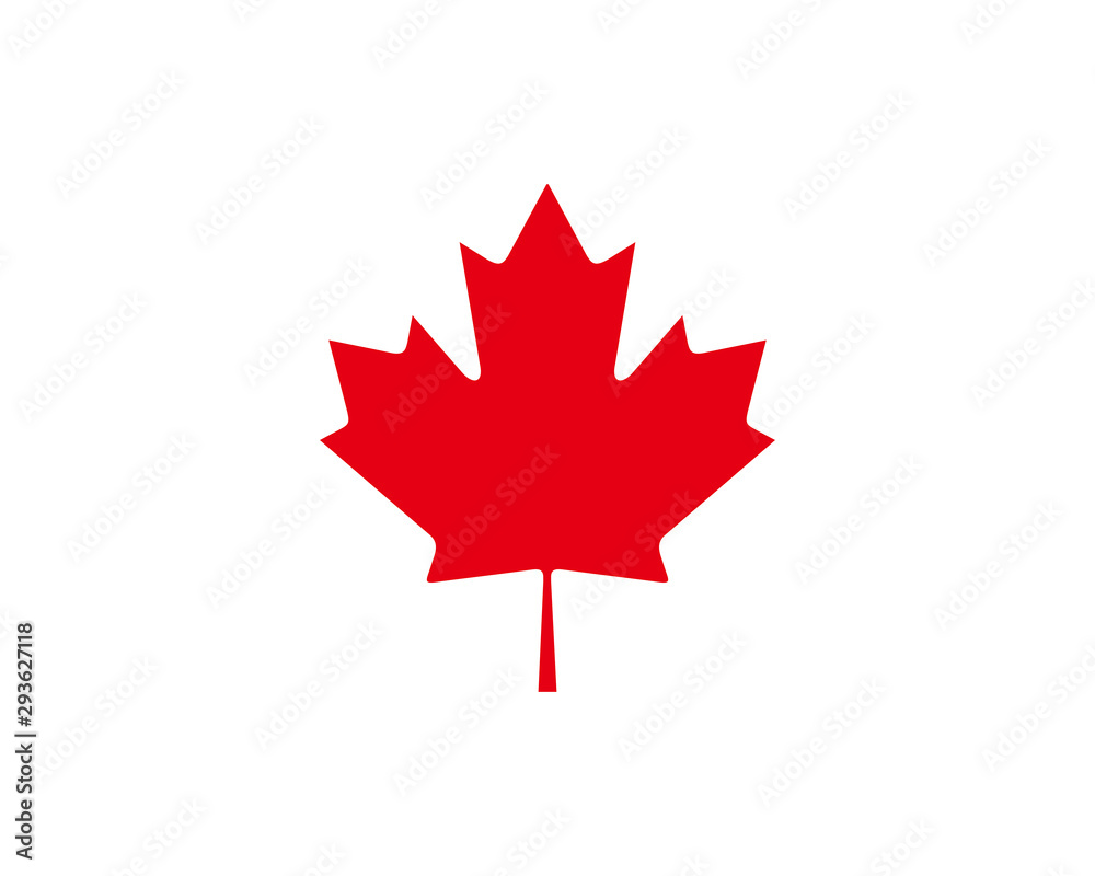 Canada flag icon symbol vector Canada flag icon symbol vector