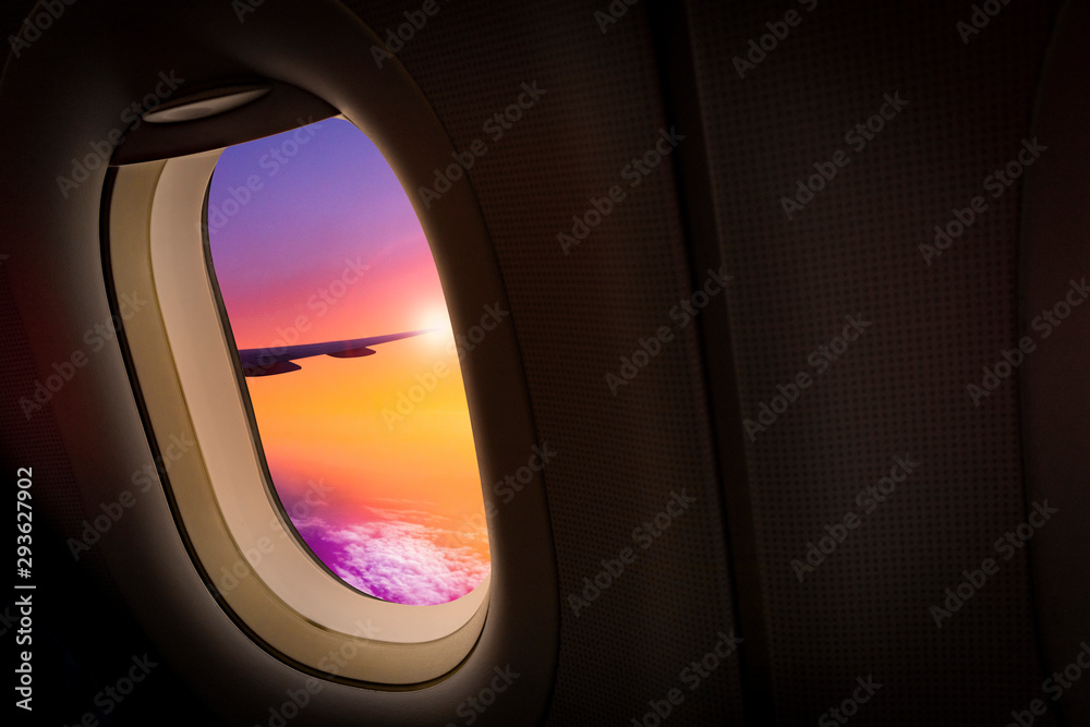 Fototapeta premium window in the sky