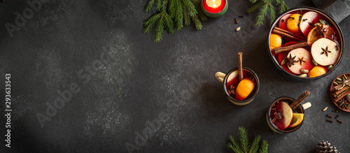 Tableau sur toile Christmas Mulled Wine
