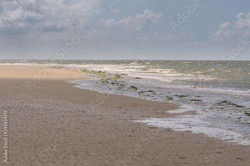 Nordsee strand bei Ebbe