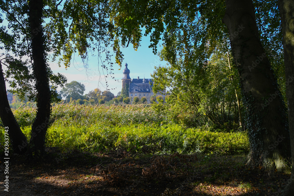 Burg Gemen in der Münsterländischen Parkalandschaft