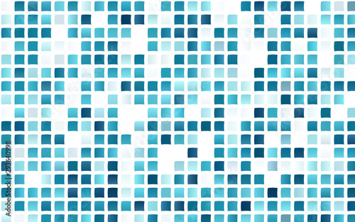 Light BLUE vector texture in rectangular style. Illustration with set of colorful rectangles. Pattern can be used for websites.