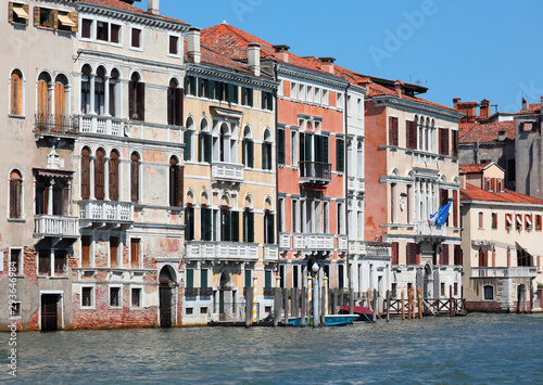 View of Palaces and Houses in Venice Italy © ChiccoDodiFC