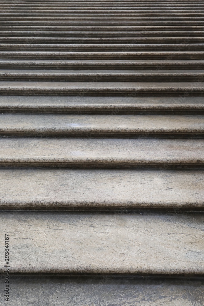 endless stairway with many wide steps endless stairway with many wide steps