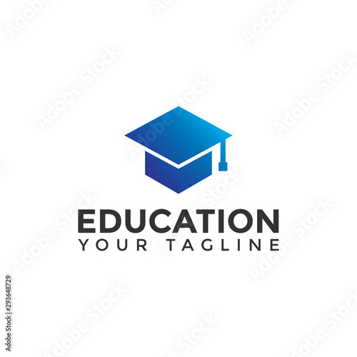 Simple Education Logo Design Template